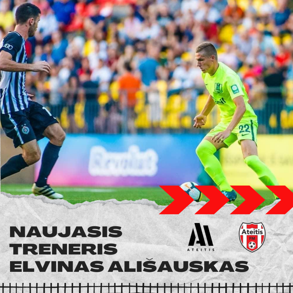 Naujasis treneris - Elvinas Ališauskas